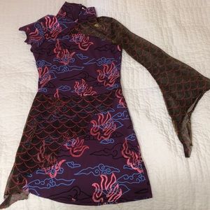 Monster High Jennafire Long Dress.